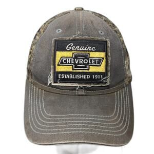 Genuine Chevrolet Est. 1911 Fitted Baseball Cap Multi M Camo Paramount Outdoors